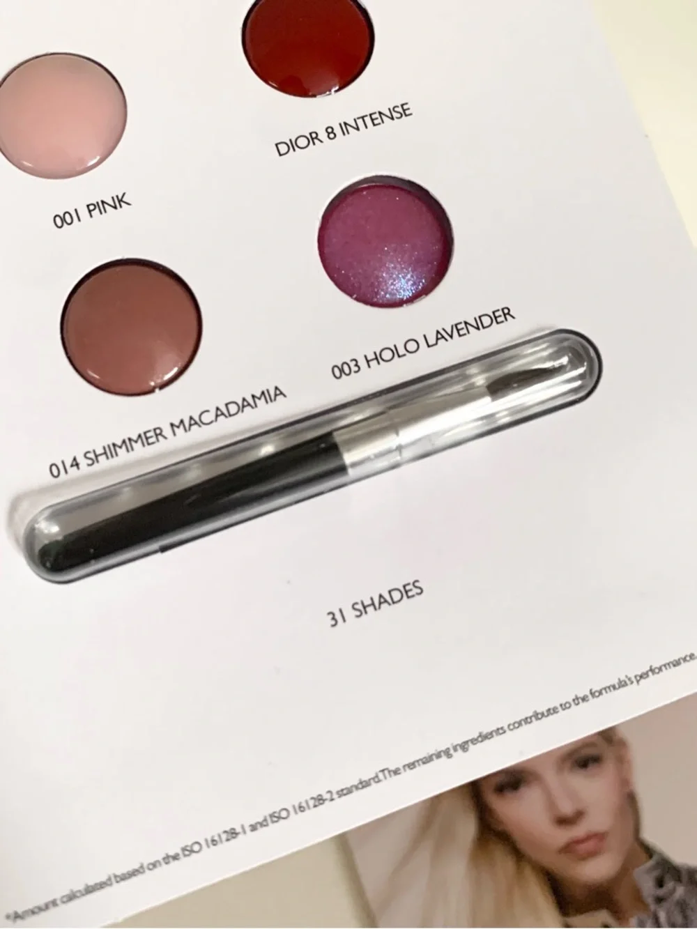 Hold Dior plumping lip gloss kit